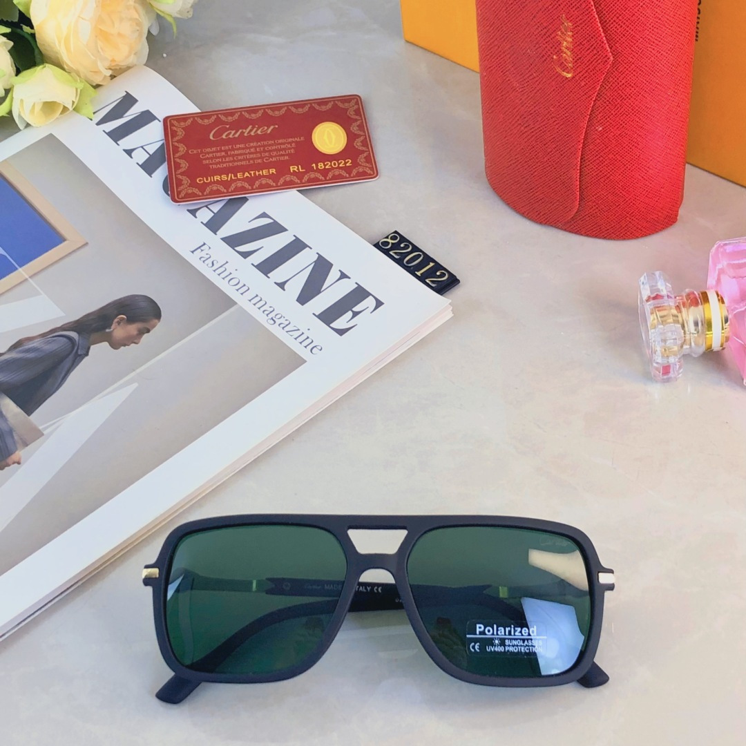。。Cartie*新款摩登外出旅行太阳镜酷男女欧美个性大框墨镜跨境百搭眼镜装饰