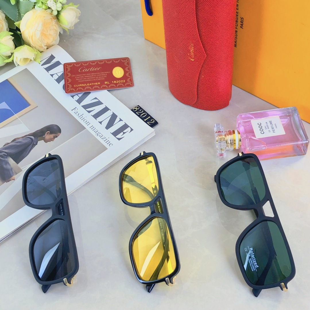 。。Cartie*新款摩登外出旅行太阳镜酷男女欧美个性大框墨镜跨境百搭眼镜装饰