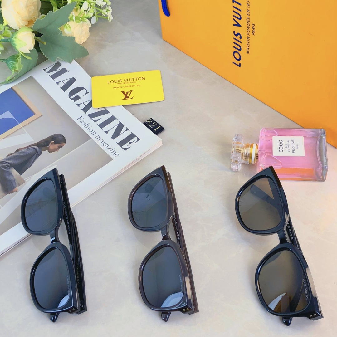 。。Louis vuitto*韩版大框偏光太阳眼镜男女素颜显瘦百搭墨镜防紫外线