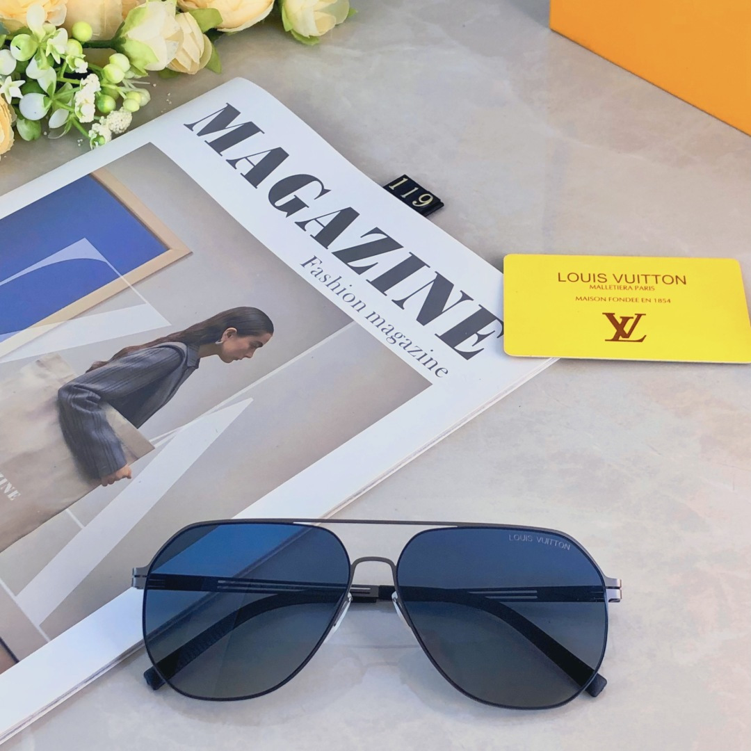 。。Louis vuitto*2025新款尼龙偏光太阳镜个性百搭墨镜太阳眼镜