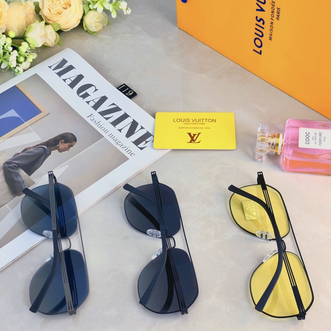 。。Louis vuitto*2025新款尼龙偏光太阳镜个性百搭墨镜太阳眼镜