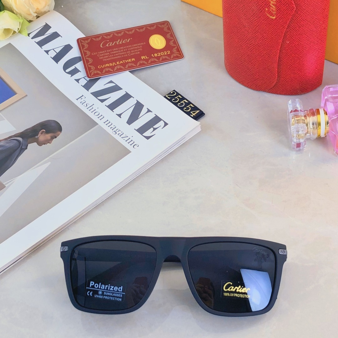 。。Cartie*韩版大框潮流墨镜防紫外线遮阳太阳镜高级感眼镜框百搭
