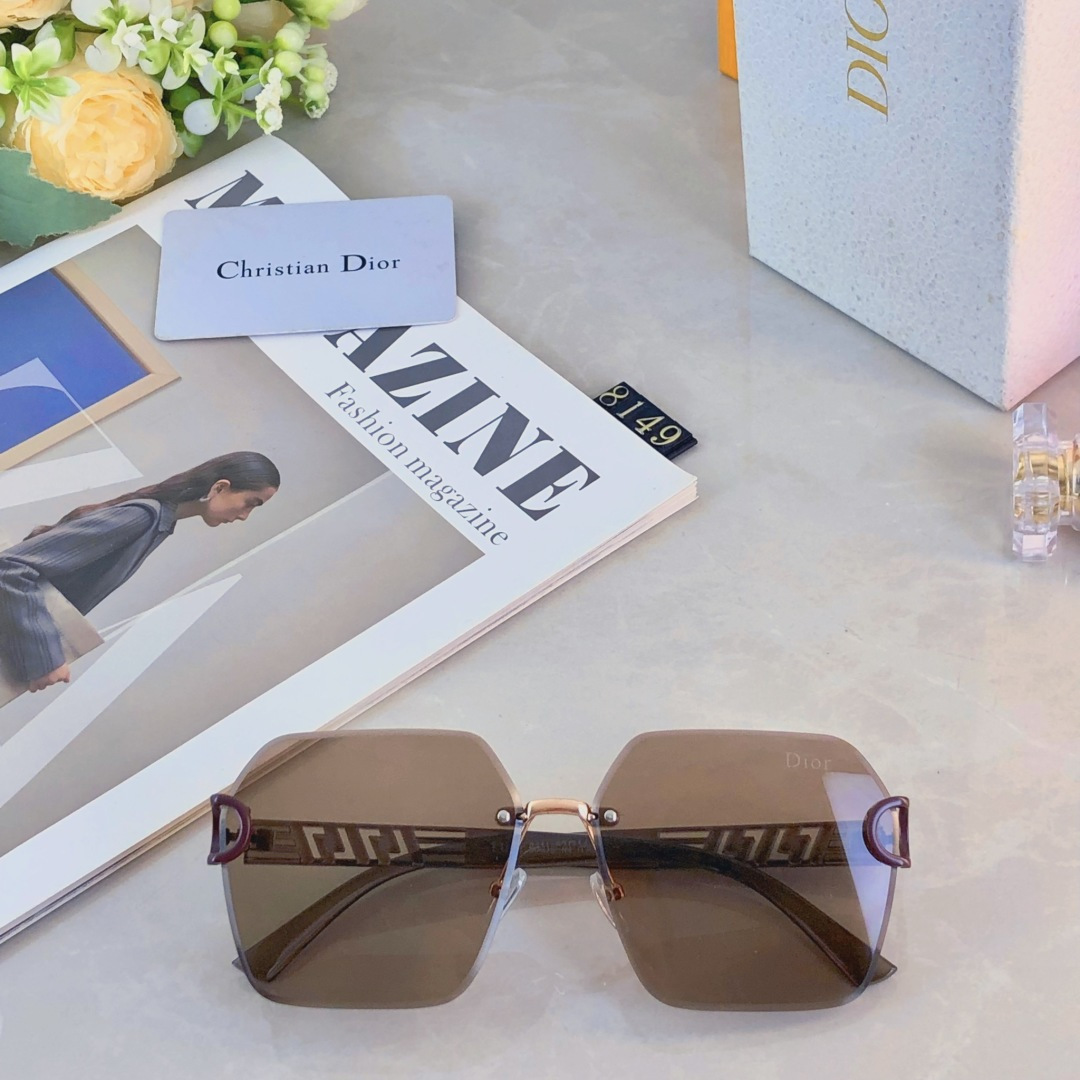 。。Dio*【轻奢款太阳镜】时尚百搭素颜防强光高级感防紫外线墨镜女款