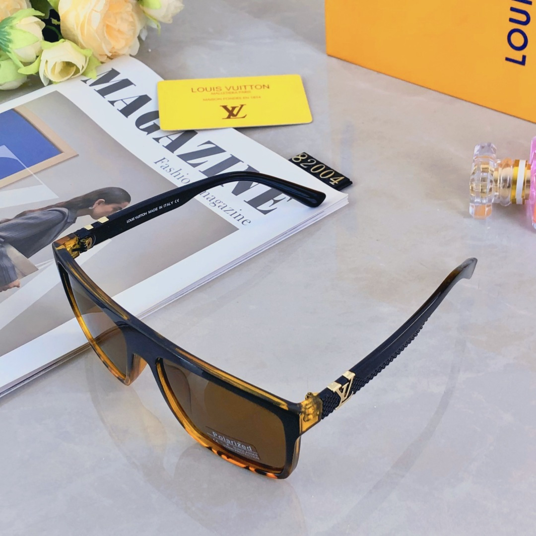 。。Louis vuitto*2025款偏光太阳镜时尚方框墨镜户外高级感驾驶眼镜