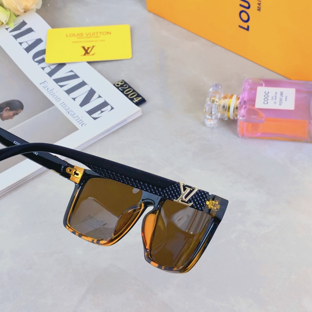 。。Louis vuitto*2025款偏光太阳镜时尚方框墨镜户外高级感驾驶眼镜