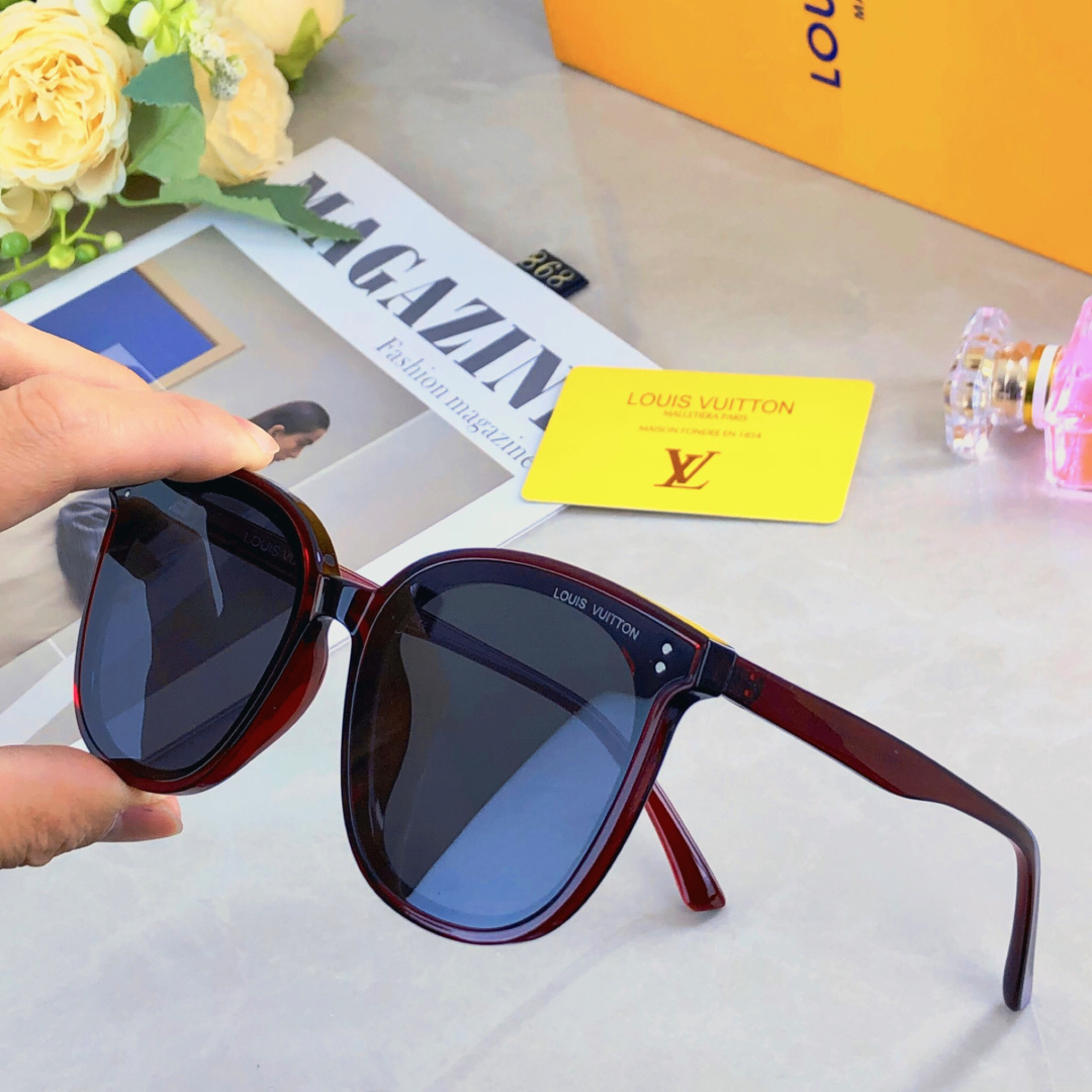 。。Louis vuitto*墨镜女ins大脸显瘦2025新款男潮大框太阳镜明星同款网红眼镜