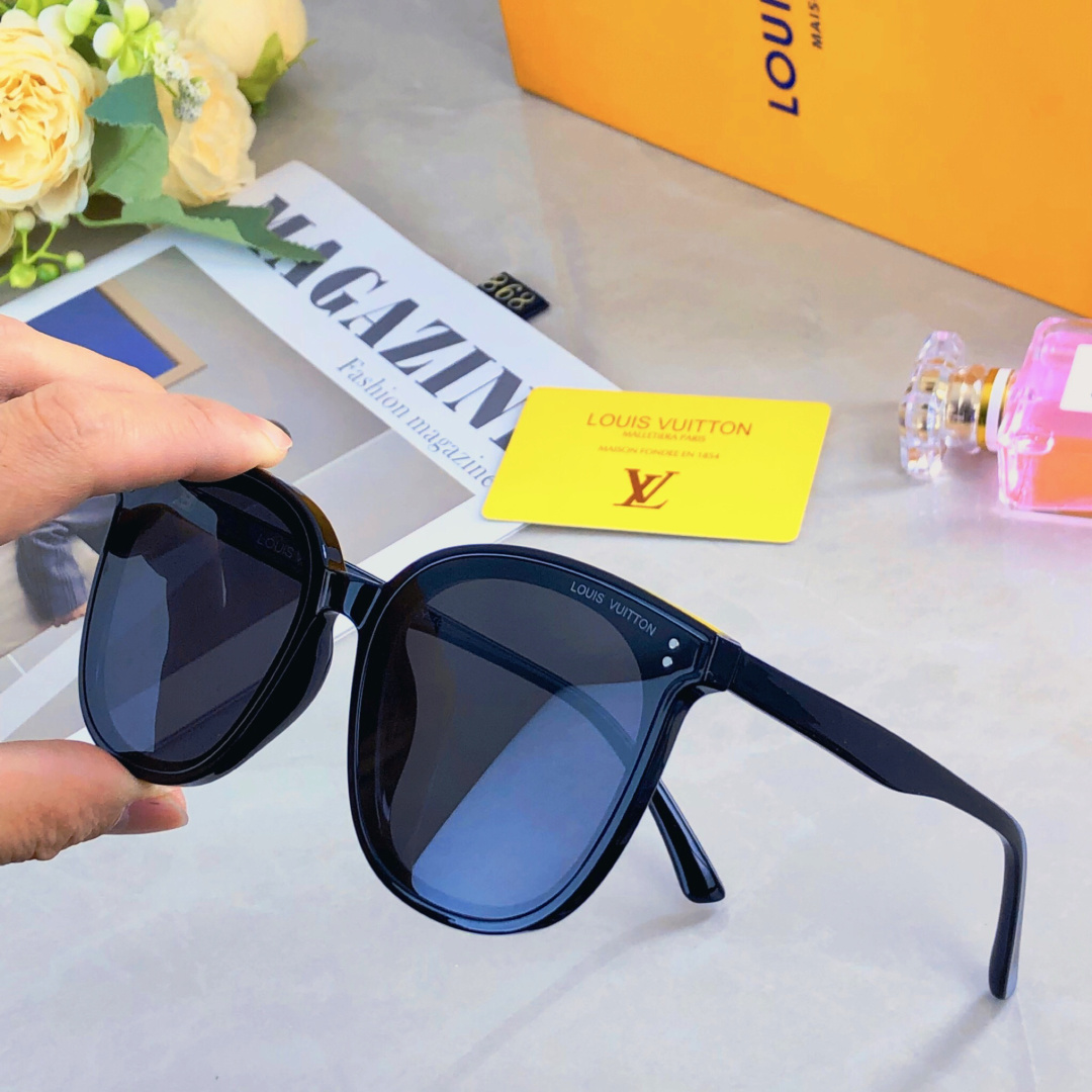 。。Louis vuitto*墨镜女ins大脸显瘦2025新款男潮大框太阳镜明星同款网红眼镜