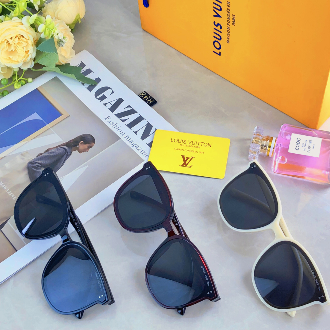 。。Louis vuitto*墨镜女ins大脸显瘦2025新款男潮大框太阳镜明星同款网红眼镜