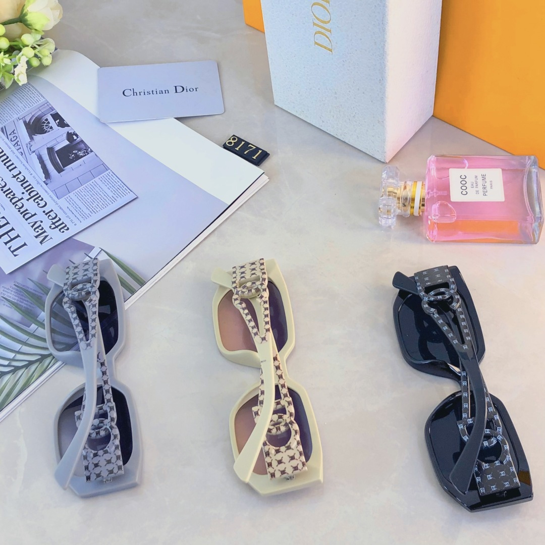 。。Dio*墨镜高级感个性时尚2025新款网红遮阳防晒度假海边太阳眼镜