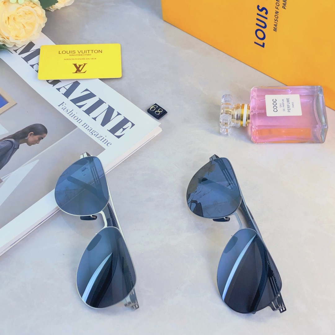 。。Louis vuitto*2025新款百搭尼龙偏光太阳镜男时尚潮流太阳墨镜