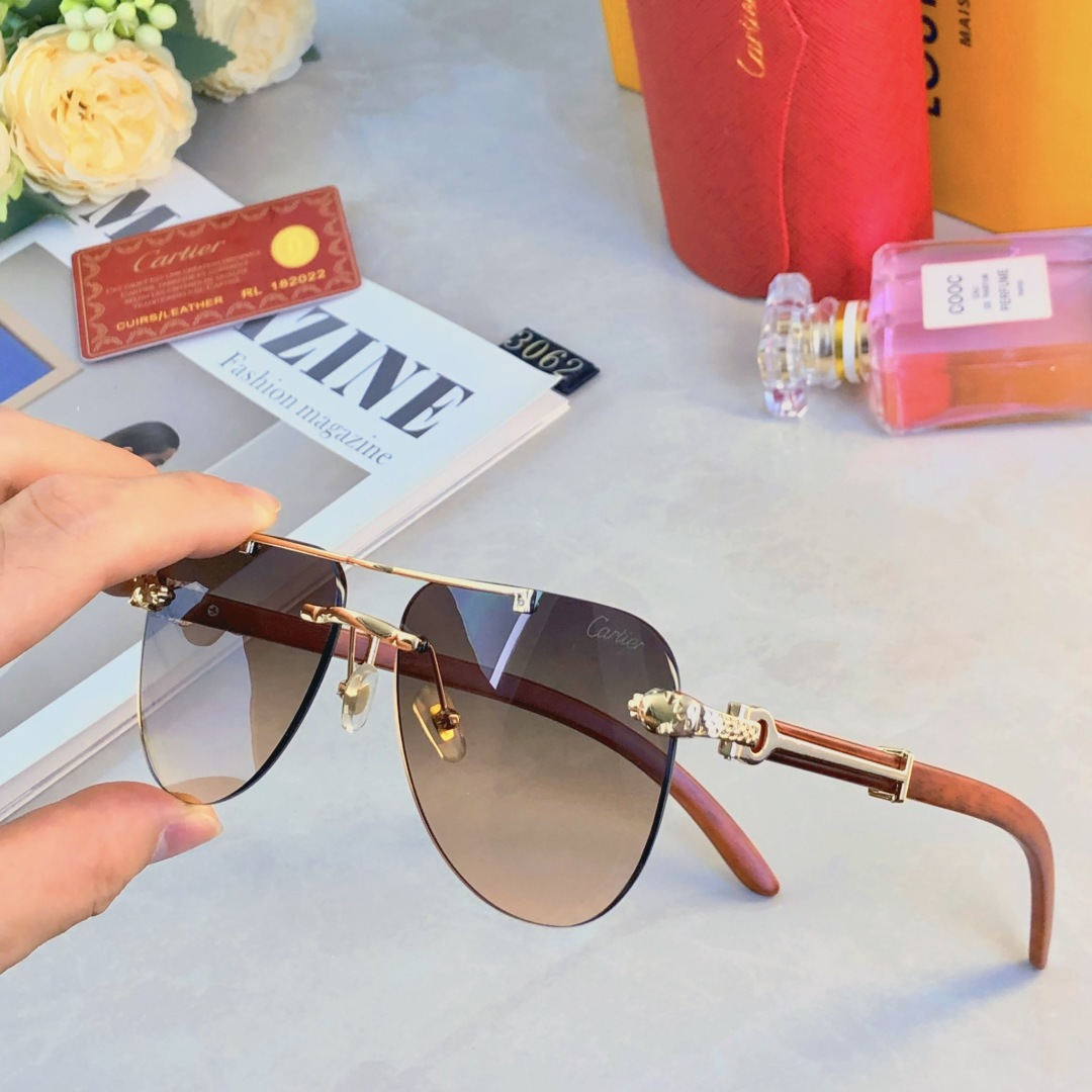 。。Cartie*新款时尚太阳镜 男女同款墨镜 时尚潮流休闲出游太阳镜