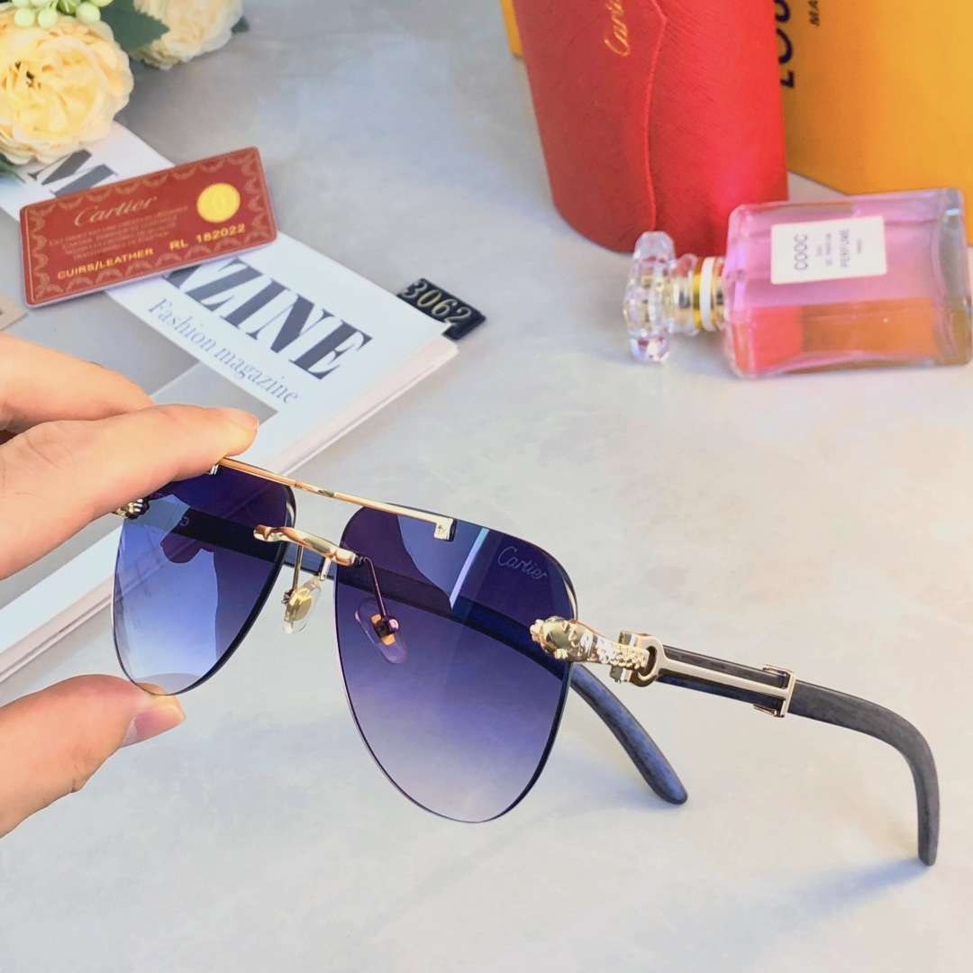 。。Cartie*新款时尚太阳镜 男女同款墨镜 时尚潮流休闲出游太阳镜