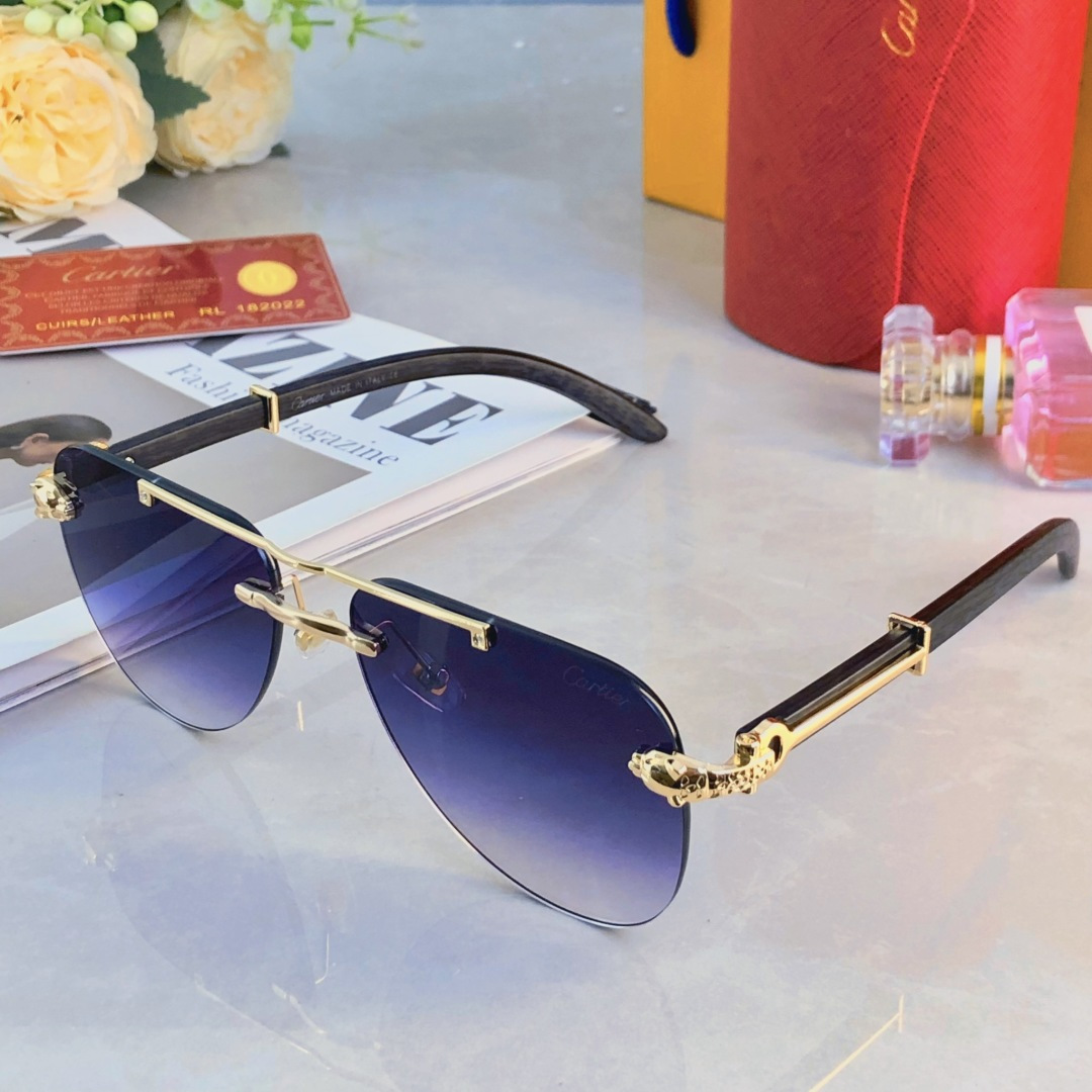 。。Cartie*新款时尚太阳镜 男女同款墨镜 时尚潮流休闲出游太阳镜