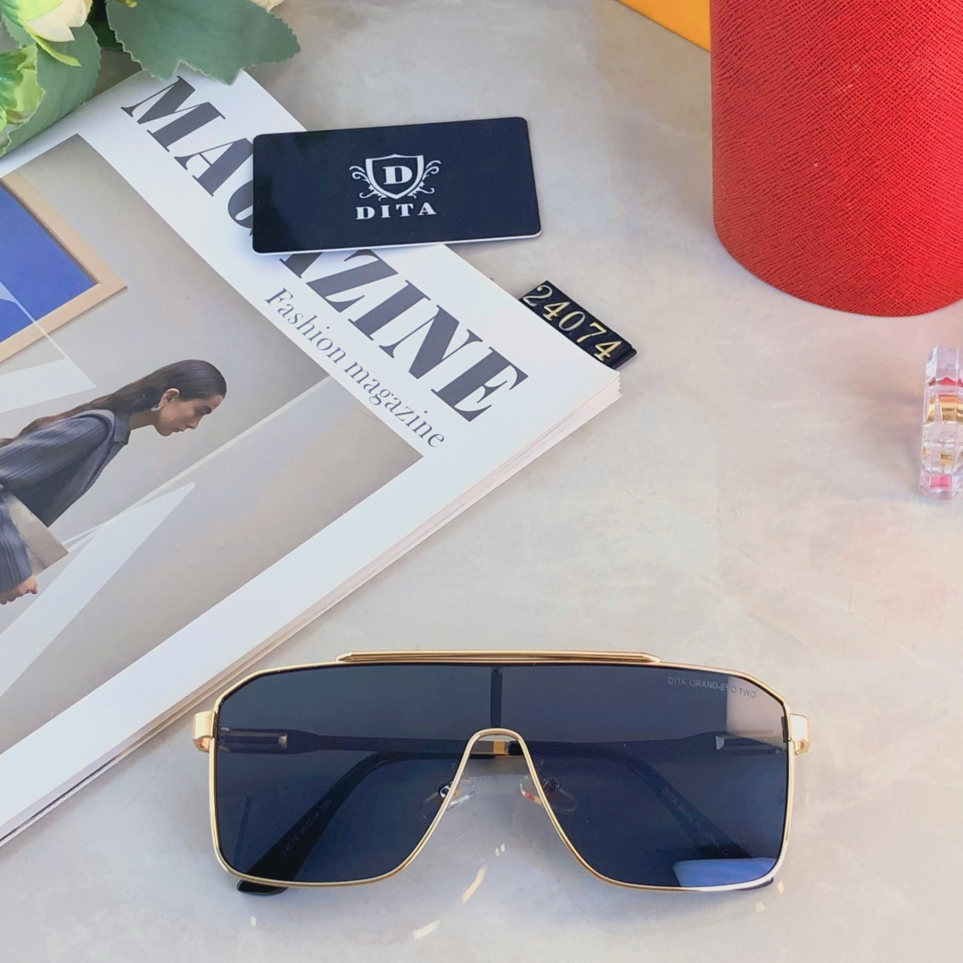 。。Dit*新款大框男女太阳镜 方框驾驶出游度假太阳镜 时尚休闲墨镜