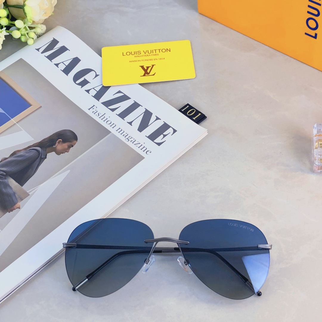 。。LOUISVUITTO*超轻偏光太阳镜男士2025新款高级感墨镜开车变色眼镜防紫外线