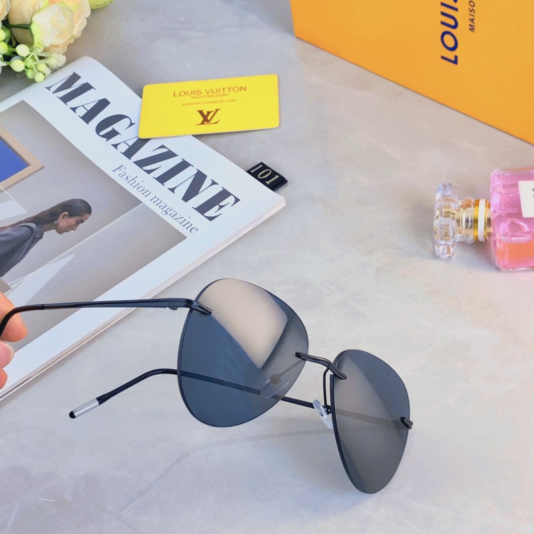 。。LOUISVUITTO*超轻偏光太阳镜男士2025新款高级感墨镜开车变色眼镜防紫外线