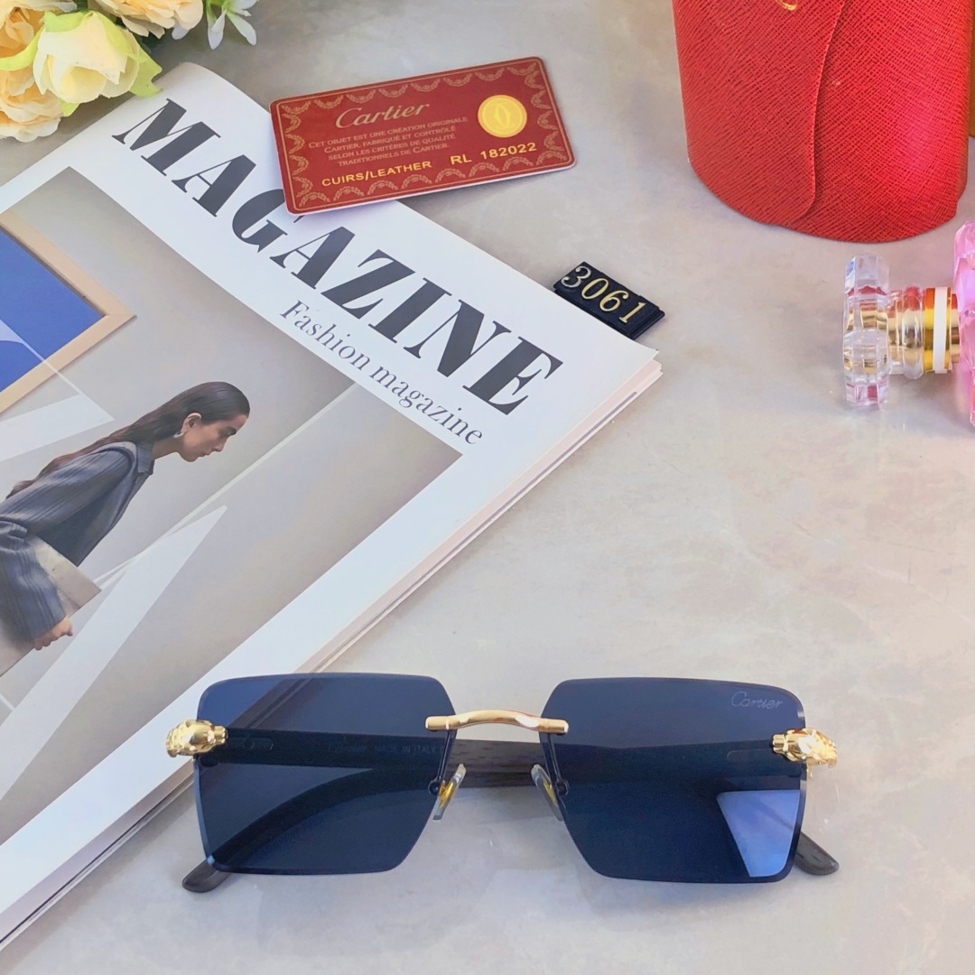 。。CARTIE*墨镜太阳镜防紫外线韩版时尚百搭高级感大脸显瘦网红眼镜
