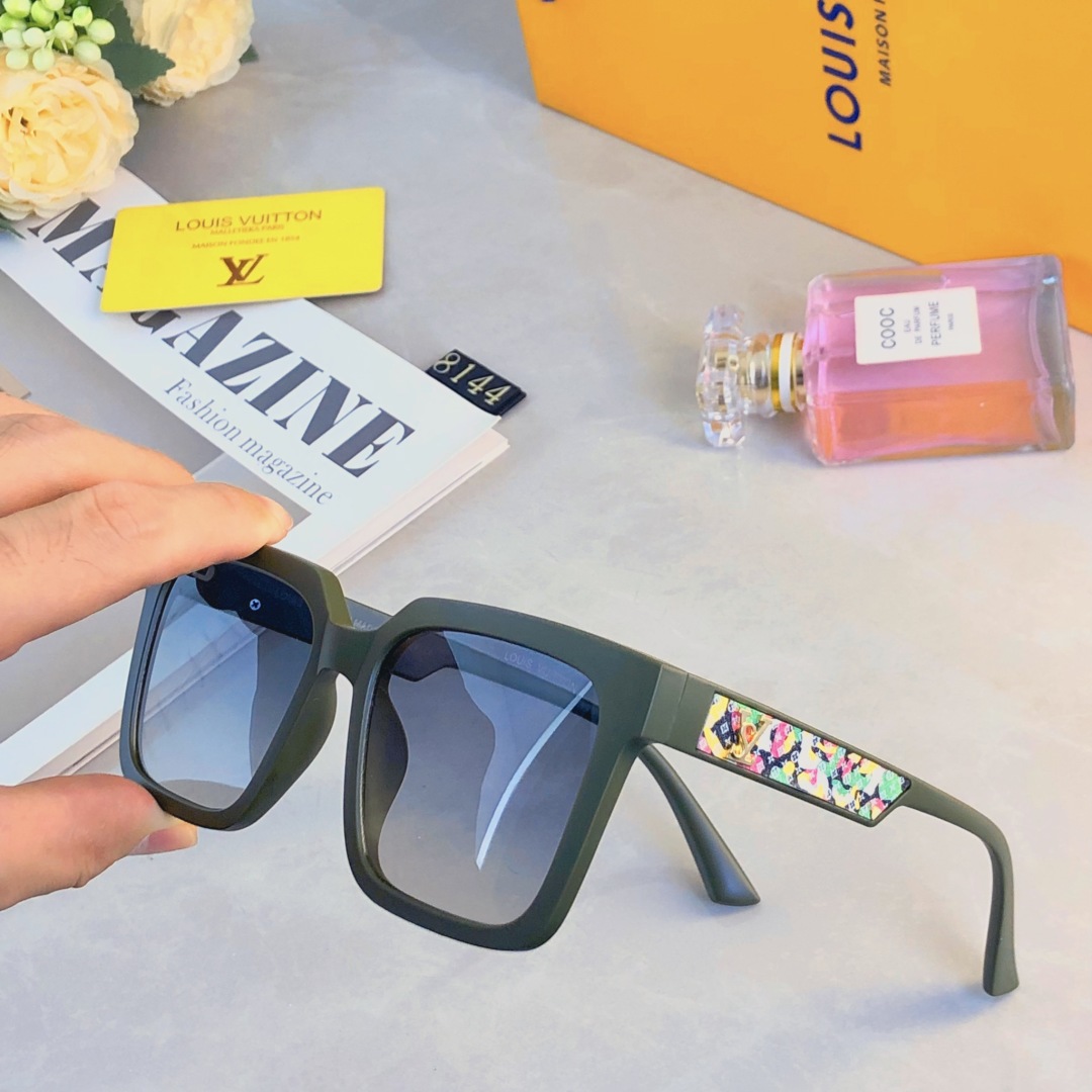 。。LOUISVUITTO*2025新款墨镜女潮大方框大脸显瘦高级感街拍防紫外线太阳眼镜