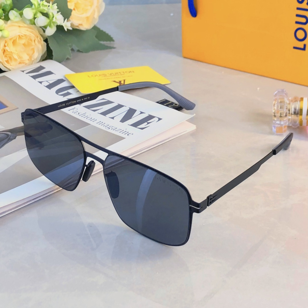 。。LOUISVUITTO*优雅新款偏光太阳镜高级感十足墨镜百搭开车驾驶镜UV400