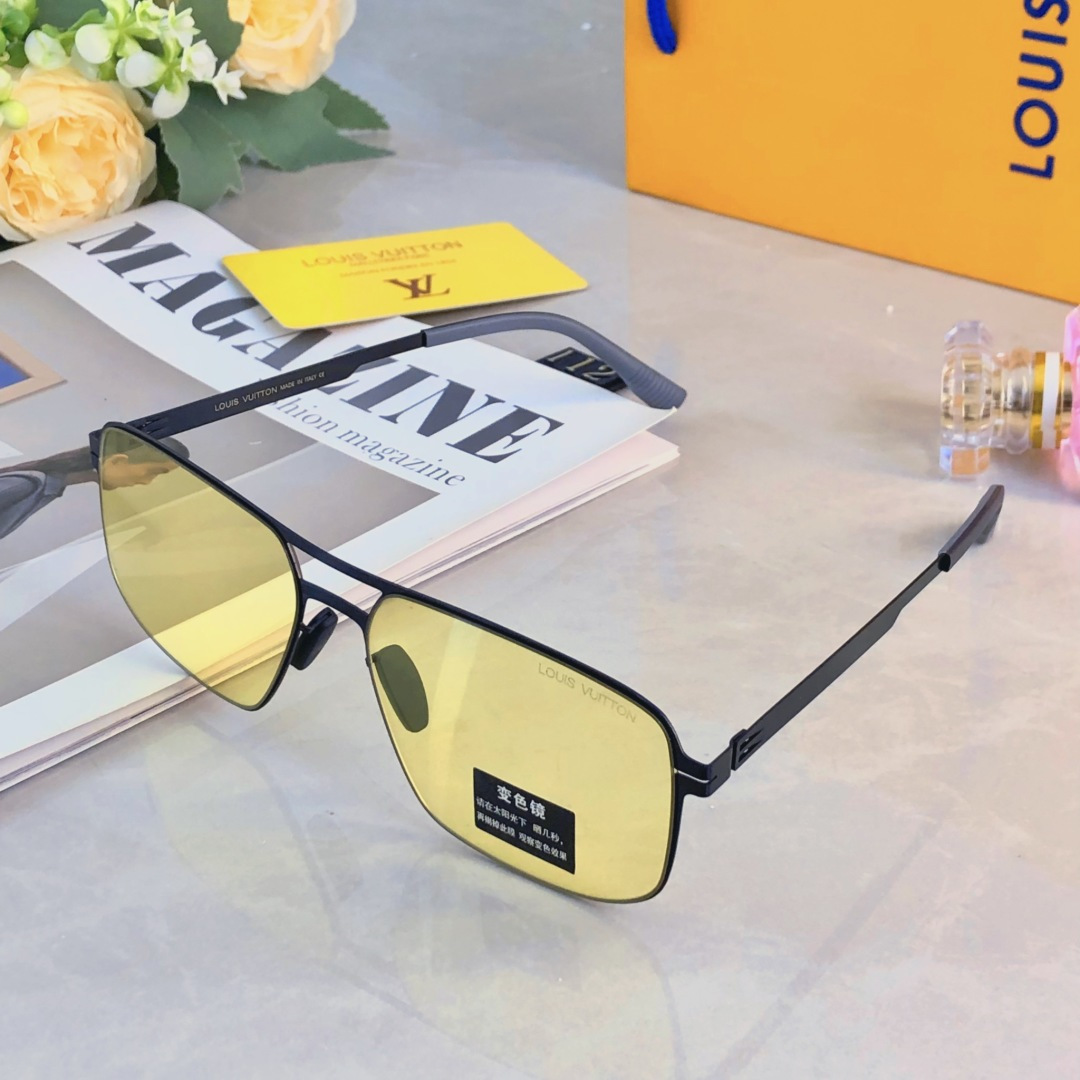 。。LOUISVUITTO*优雅新款偏光太阳镜高级感十足墨镜百搭开车驾驶镜UV400