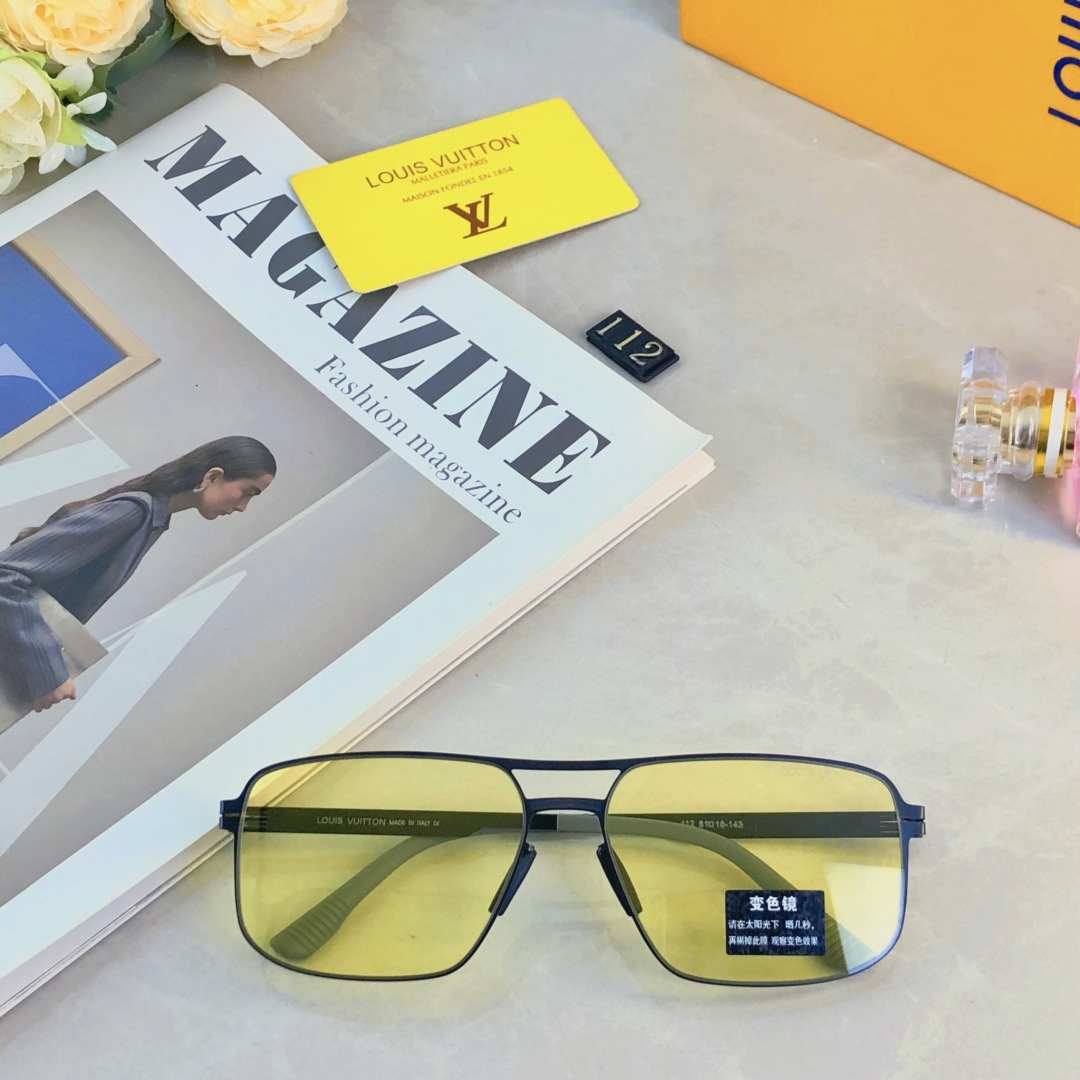 。。LOUISVUITTO*优雅新款偏光太阳镜高级感十足墨镜百搭开车驾驶镜UV400