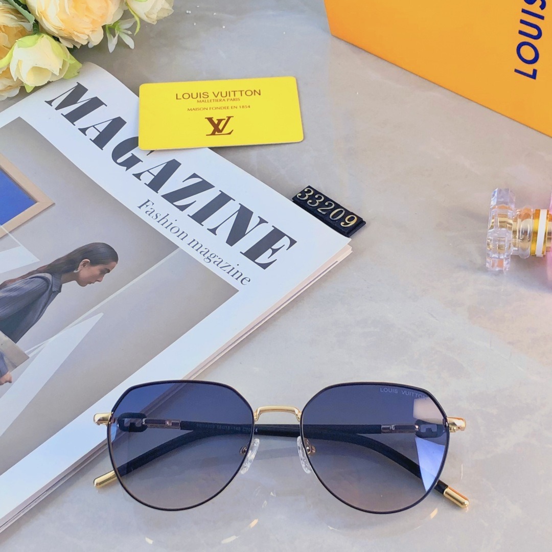 。。LOUISVUITTO*高级感墨镜女款显脸小精致百搭时尚太阳眼镜