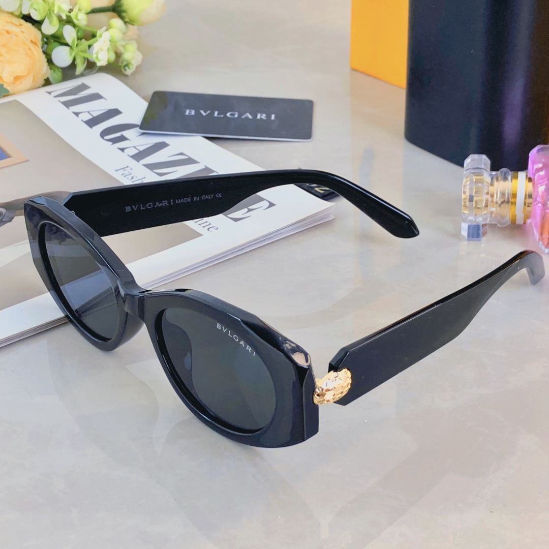 。。BVLGAR*欧美新款复古太阳镜2025新款网红ins同款异形框太阳眼镜女高级感