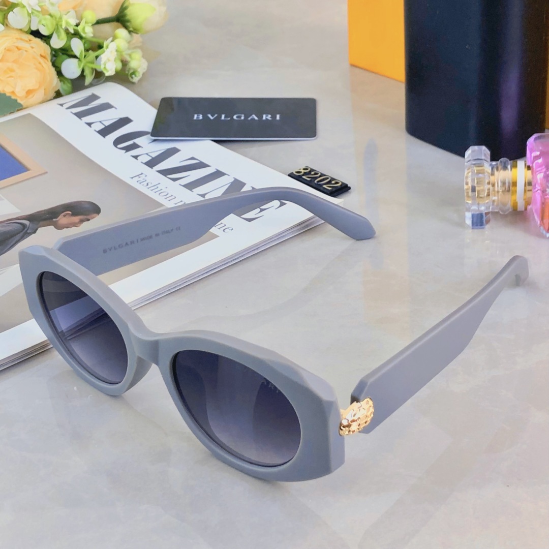 。。BVLGAR*欧美新款复古太阳镜2025新款网红ins同款异形框太阳眼镜女高级感