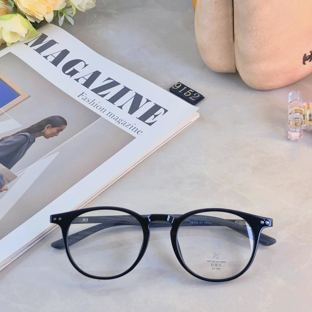 。。Chane*复古椭圆磨砂灰色木纹脚眼镜框男女小脸素颜日系近视眼睛框架手工