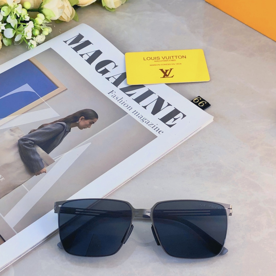 。。Louis vuitto*新款高质感超轻简约高清尼龙镜片太阳镜驾驶偏光墨镜