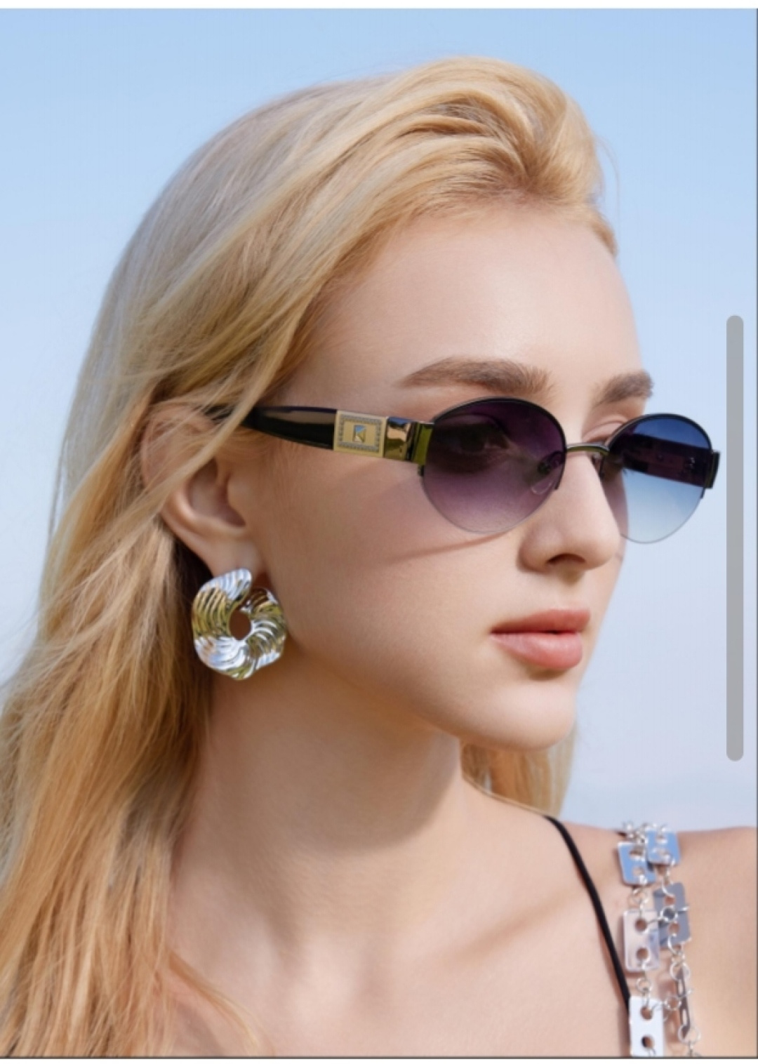 NO:579650,Louis vuitto* new European and American personality Internet celebrity sunglasses fashion catwalk ins oval metal sunglasses retro Harajuku glasses sunglasses sunglasses, glasses, louis vuitton19860909Louis vuitto*新款欧美个性网红太阳镜时尚走秀ins椭圆金属墨镜复古原宿眼镜墨镜太阳镜,眼镜,louis vuitton,glasses