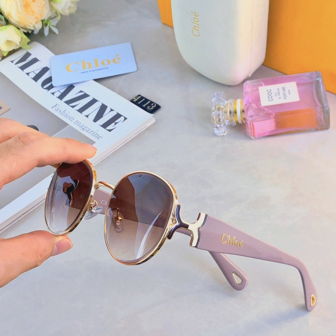 NO:579709,Chlo* retro concave shape metal large frame oval sunglasses women's fashion face-showing small anti-UV sunglasses glasses sunglasses, glasses, chloe19860909Chlo*复古凹造型金属大框椭圆墨镜女时尚显脸小防紫外线太阳眼镜眼镜墨镜太阳镜,眼镜,chloe,glasses