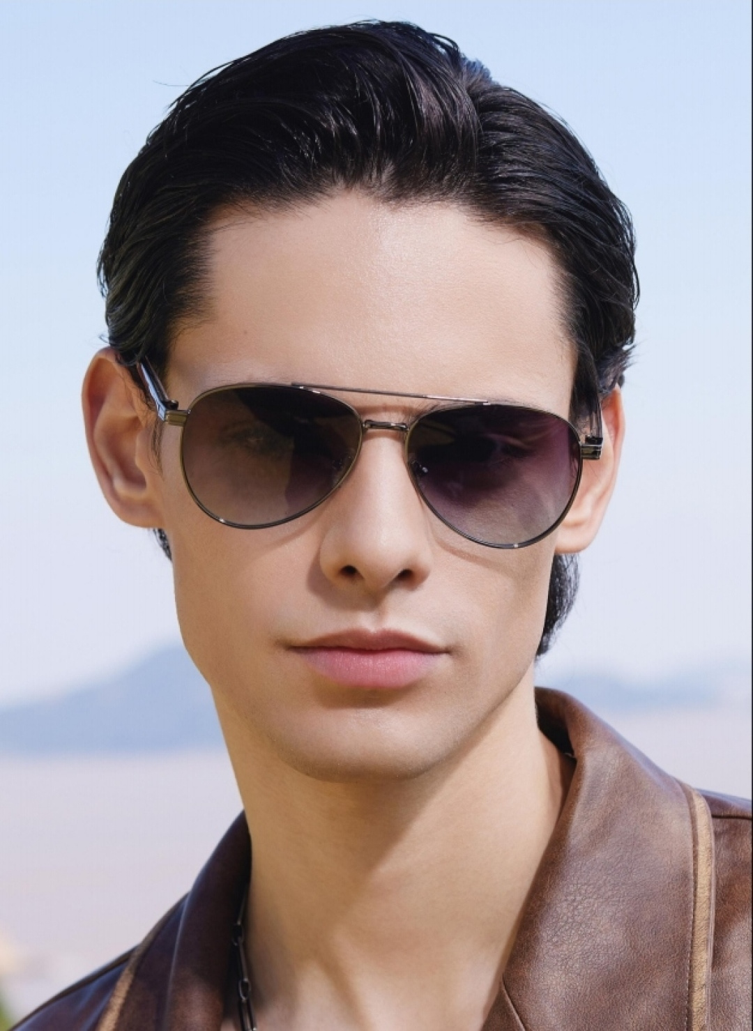 🔥🔥Gucc*情侣款复古飞行员太阳镜男女高颜值时尚街拍遮阳防晒墨镜拍照旅游