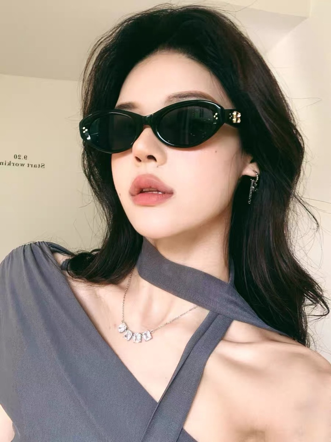 新款GM墨镜女高级感板材太阳镜男开车防紫外线UV400潮搭VAMP