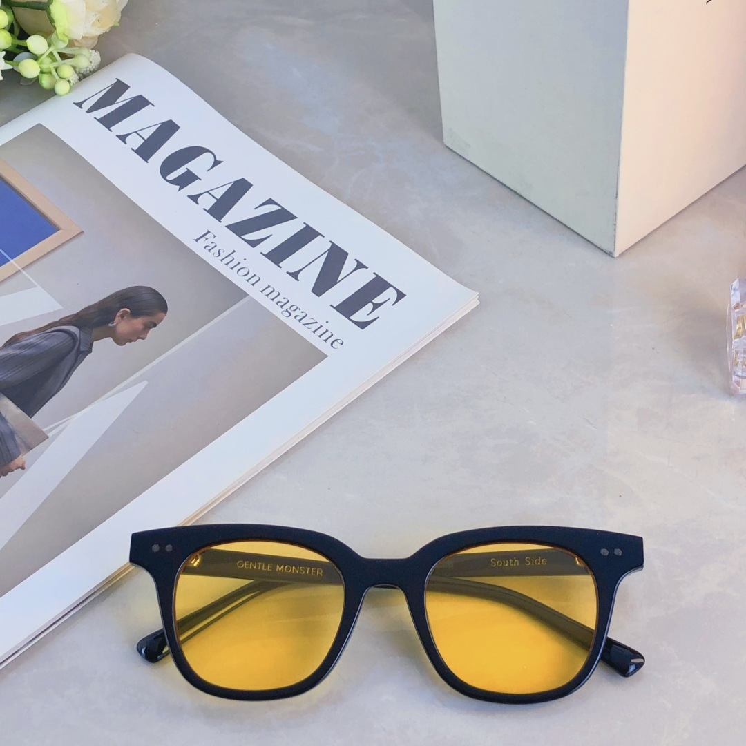 🔥🔥墨镜男夏网红街拍时尚帅气蹦迪眼镜方形防紫外线太阳镜权志龙同款