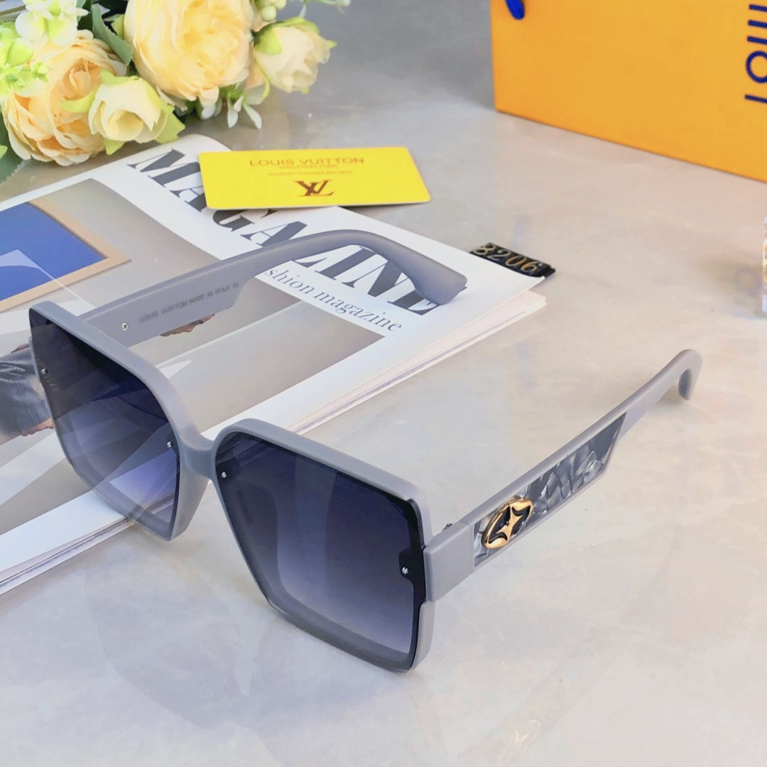 🔥🔥Louis vuitto*2025新款女士时尚眼镜大框经典墨镜韩版街拍