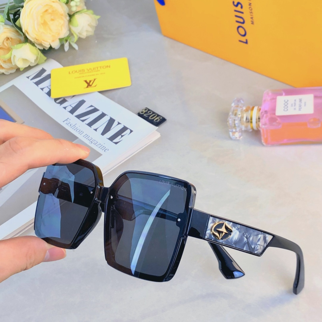 🔥🔥Louis vuitto*2025新款女士时尚眼镜大框经典墨镜韩版街拍