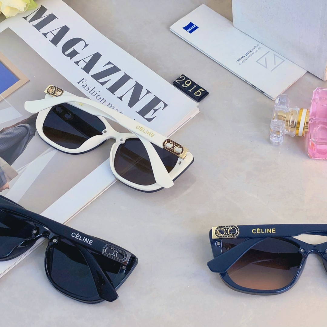 🔥🔥Celin*韩版新款太阳镜墨镜男女明星时尚简约百搭个性眼镜方形防紫外线