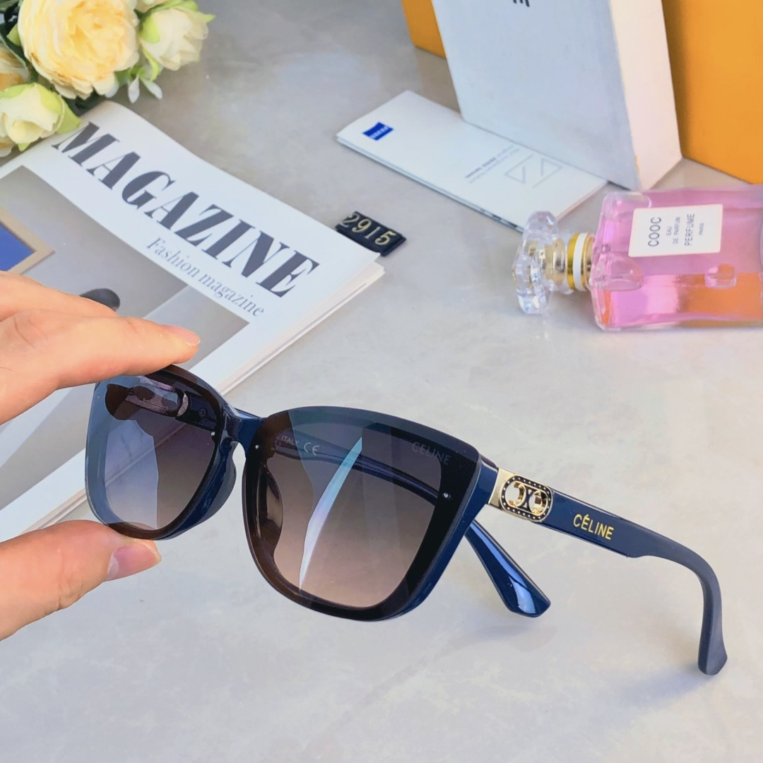 🔥🔥Celin*韩版新款太阳镜墨镜男女明星时尚简约百搭个性眼镜方形防紫外线