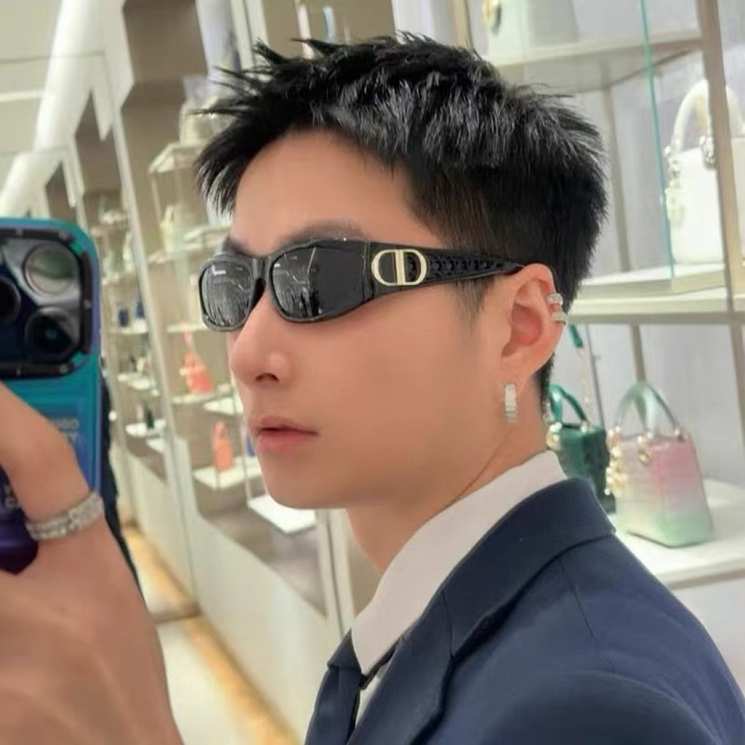 🔥🔥Dio*2025新款CD发箍墨镜女高级感未来感太阳镜男潮骑行驾驶镜