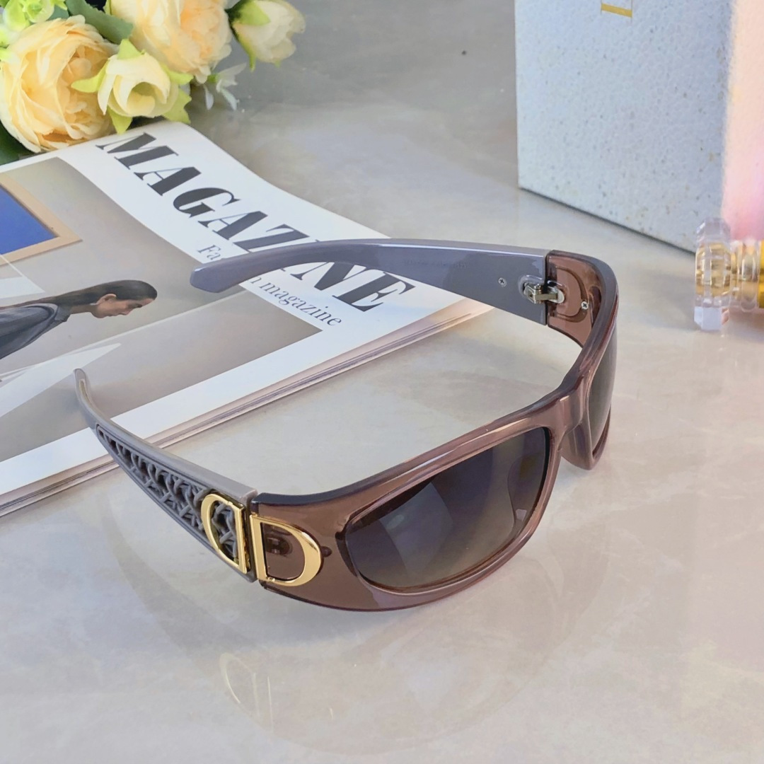 🔥🔥Dio*2025新款CD发箍墨镜女高级感未来感太阳镜男潮骑行驾驶镜