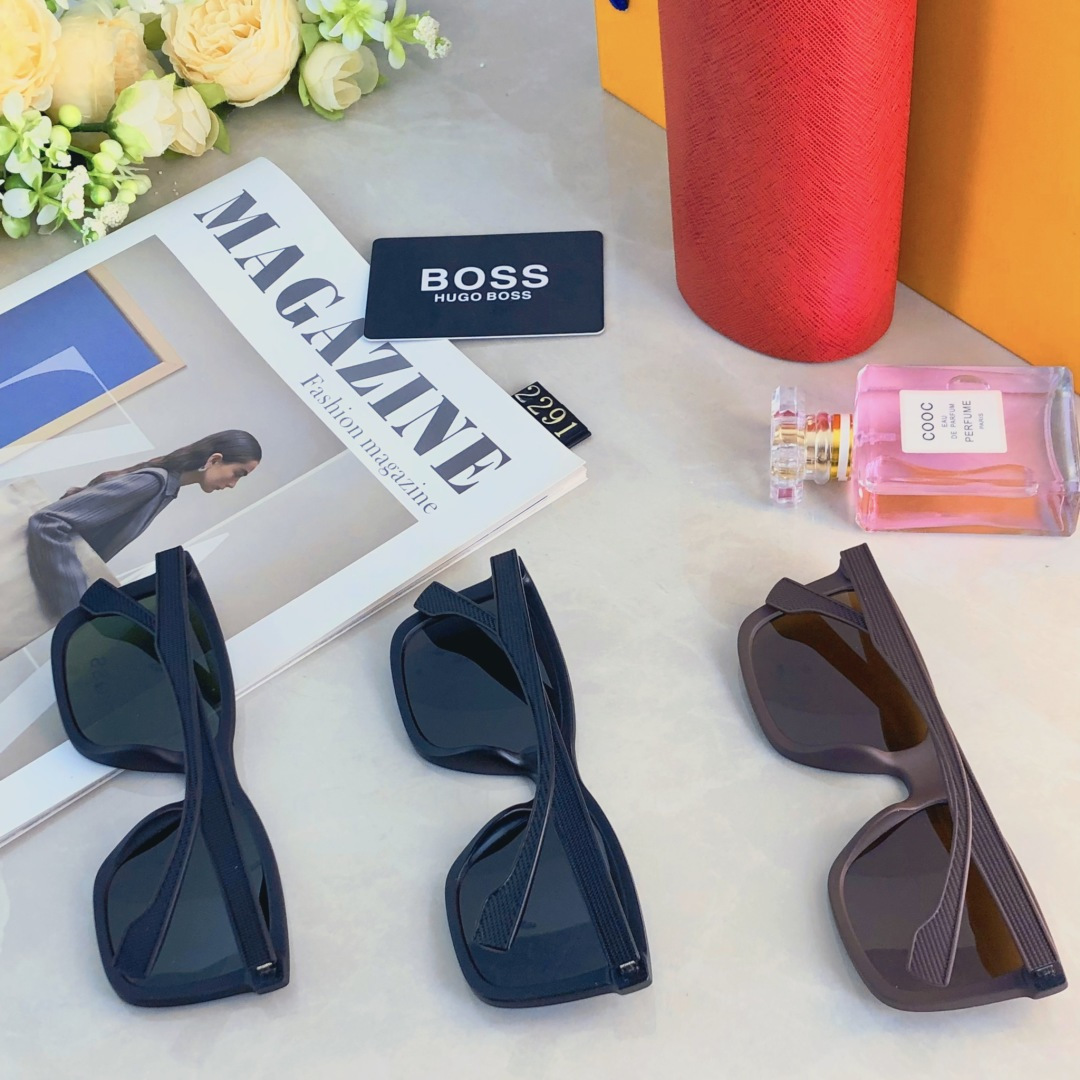 🔥🔥Bos*欧美复古墨镜ins方框个性网红时尚百搭防紫外太阳镜