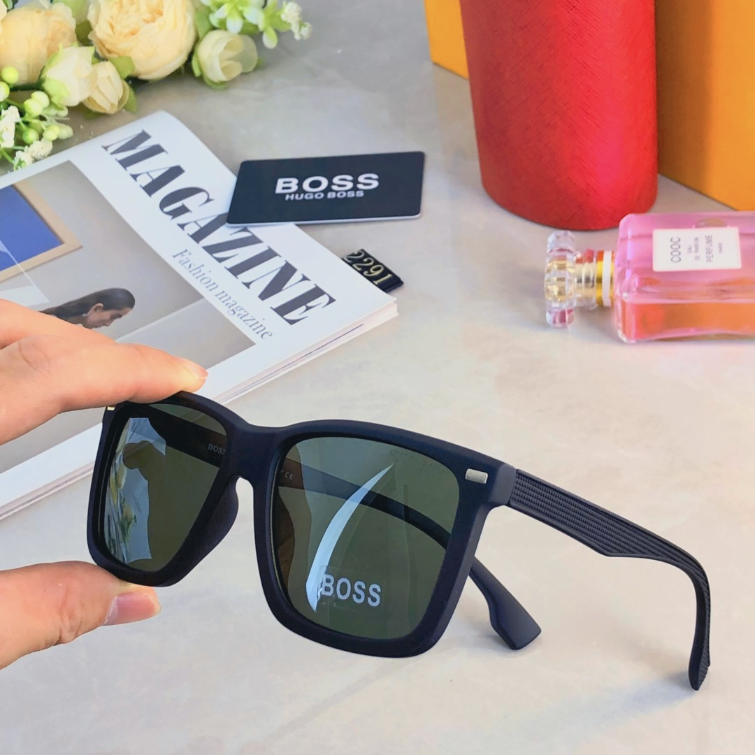 🔥🔥Bos*欧美复古墨镜ins方框个性网红时尚百搭防紫外太阳镜