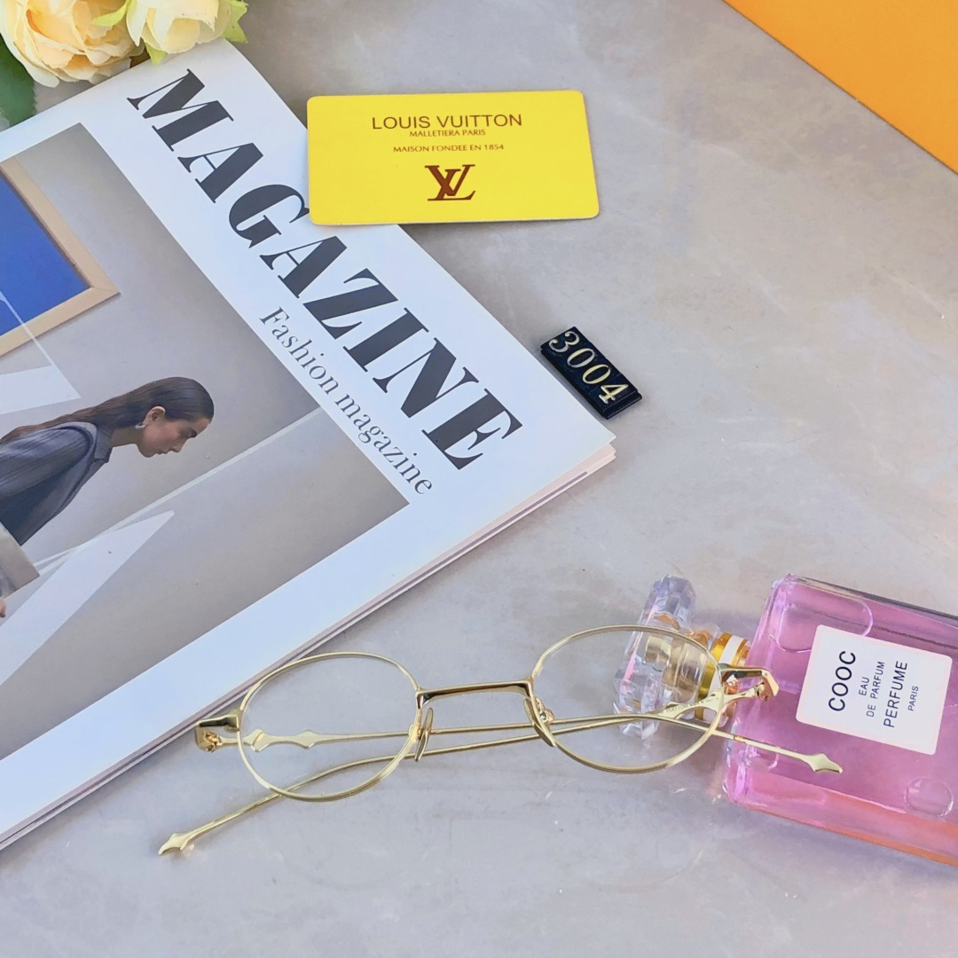 🔥🔥Louis vuitto*超轻时尚星星眼镜框男女款素颜小红书同款防蓝光近视光学镜架可配近视