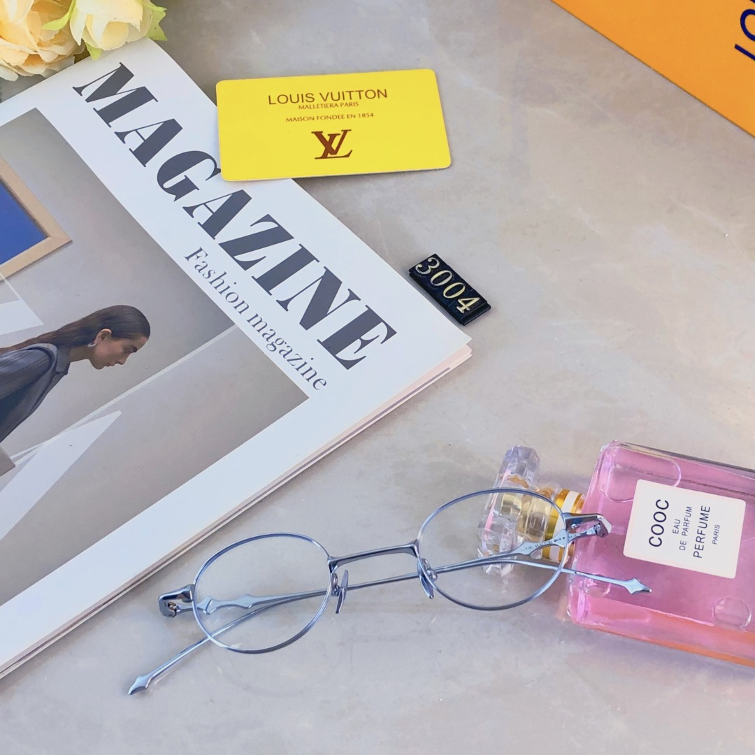 🔥🔥Louis vuitto*超轻时尚星星眼镜框男女款素颜小红书同款防蓝光近视光学镜架可配近视