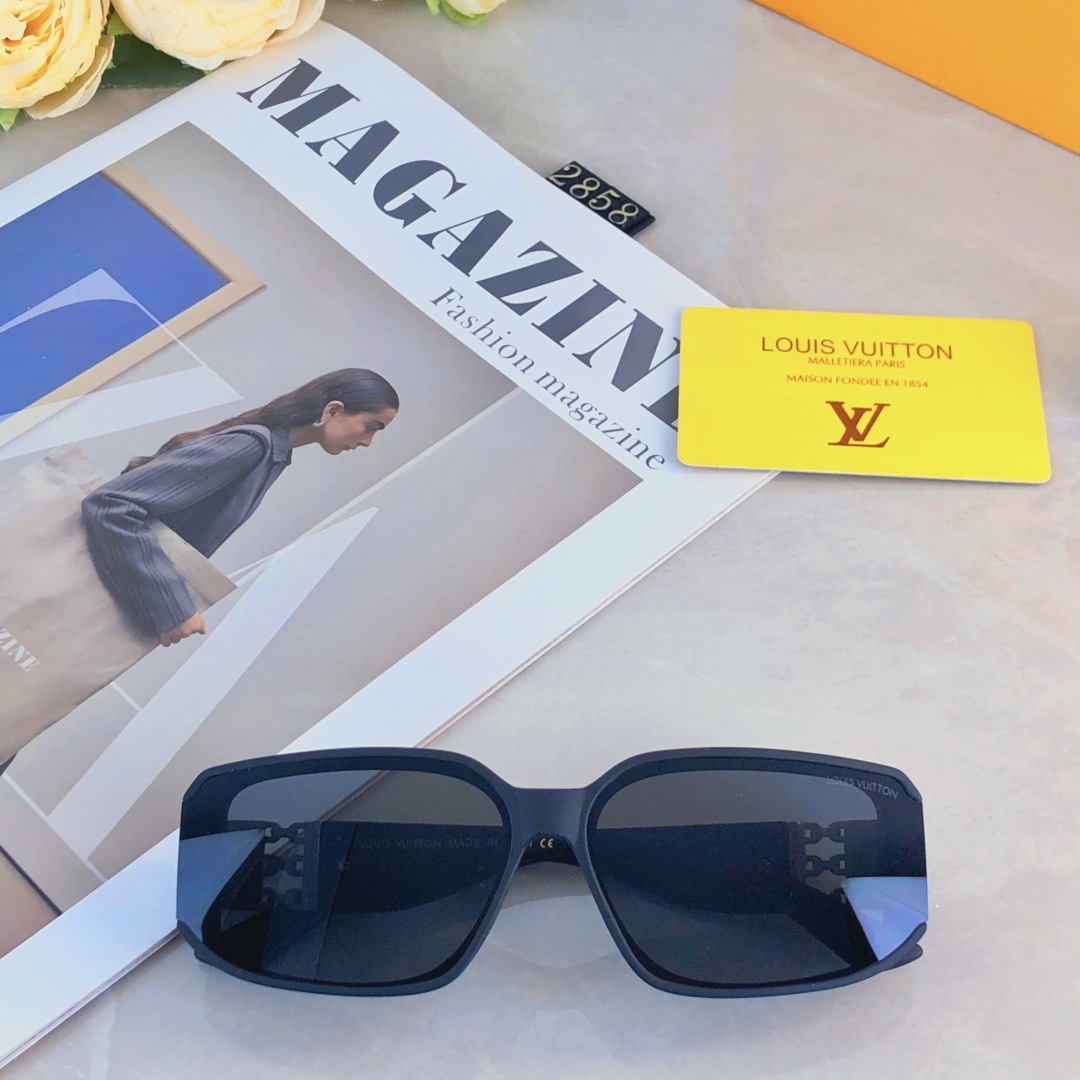 🔥🔥Louis vuitto*新款方形气质墨镜高级户外防紫外线开车时尚欧美太阳镜