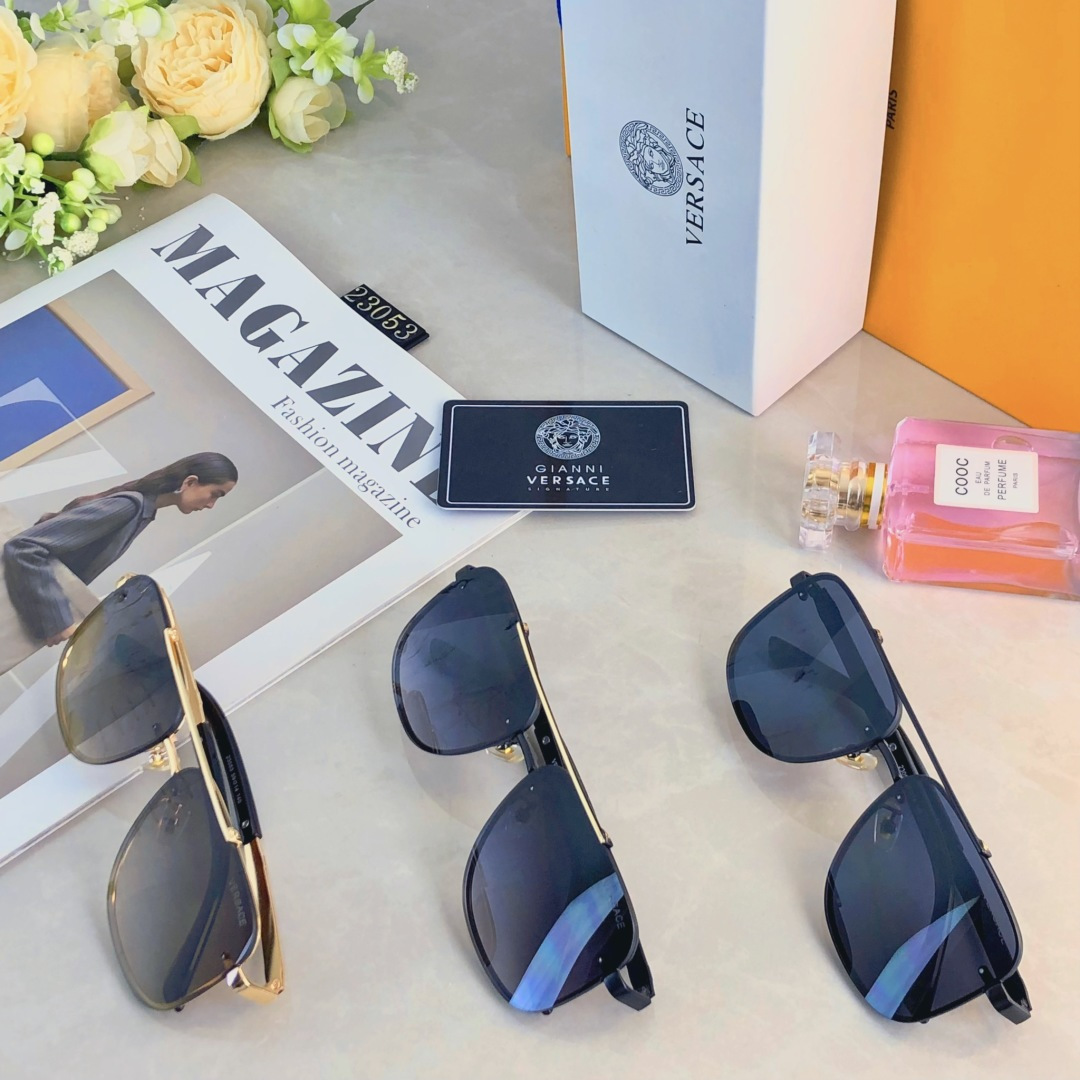 🔥🔥Versac*男女款太阳镜时尚潮流墨镜户外驾驶旅游太阳眼镜