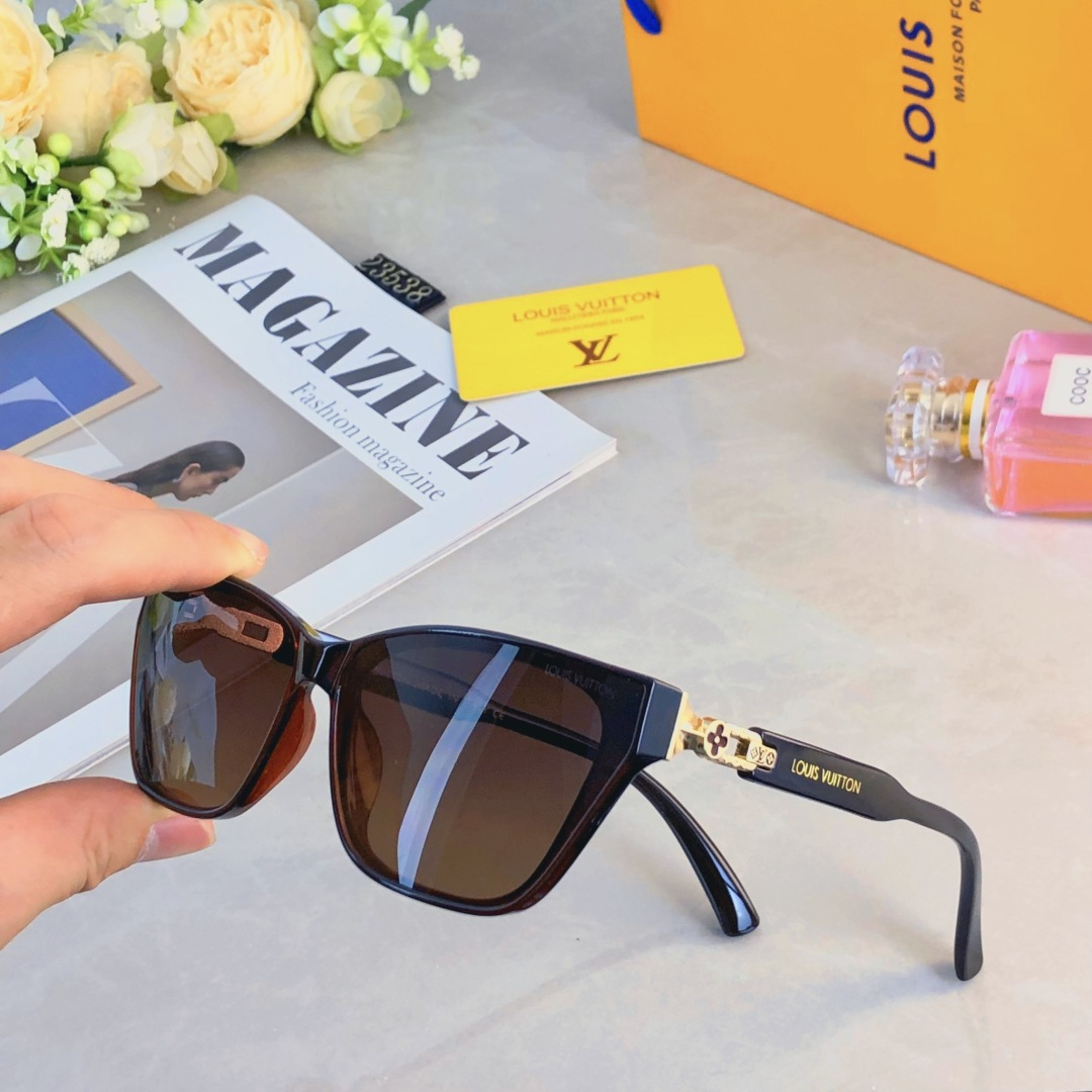 🔥🔥Louis vuitto*2025款太阳镜女 网红墨镜ins欧美时尚潮流太阳镜