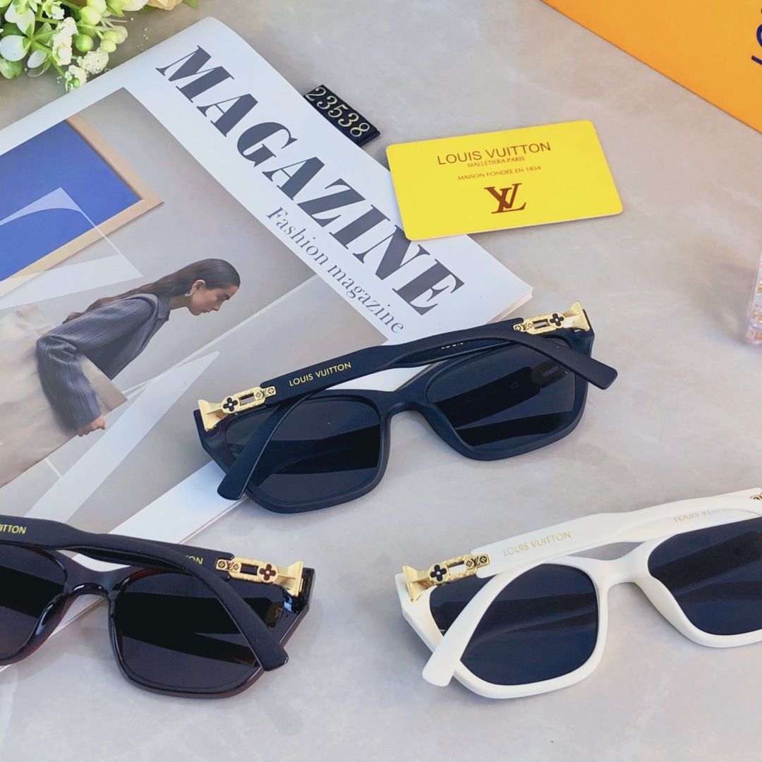 🔥🔥Louis vuitto*2025款太阳镜女 网红墨镜ins欧美时尚潮流太阳镜