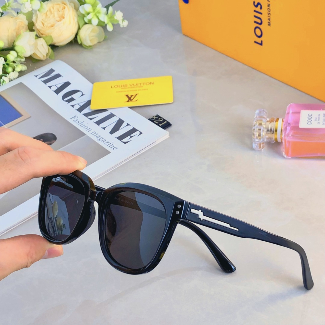 。。Louis vuitto*韩版大框偏光太阳眼镜男女素颜显瘦百搭墨镜防紫外线